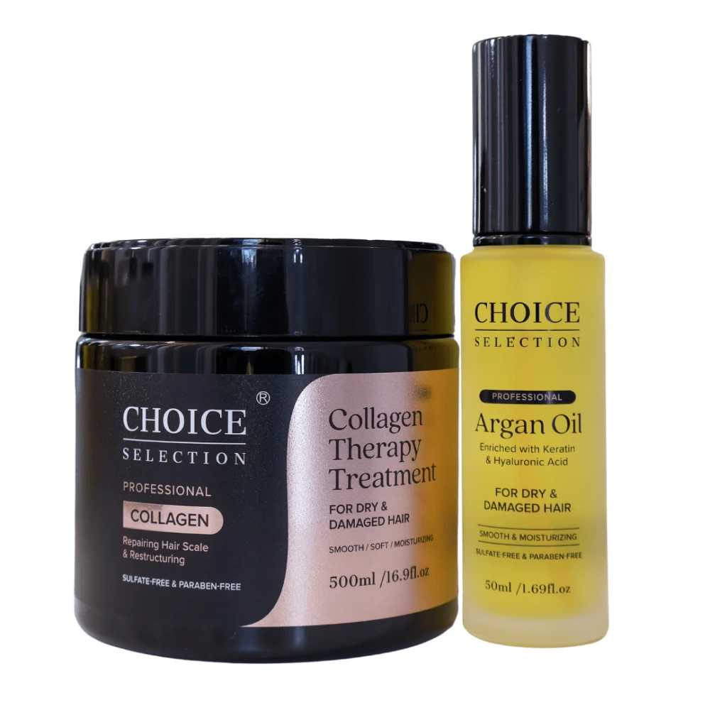 Kit Máscara Capilar + Aceite de Argan Choice Selection